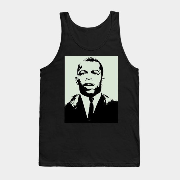 Congressman John Lewis  Never, ever be afraid Tank Top by Tom´s TeeStore